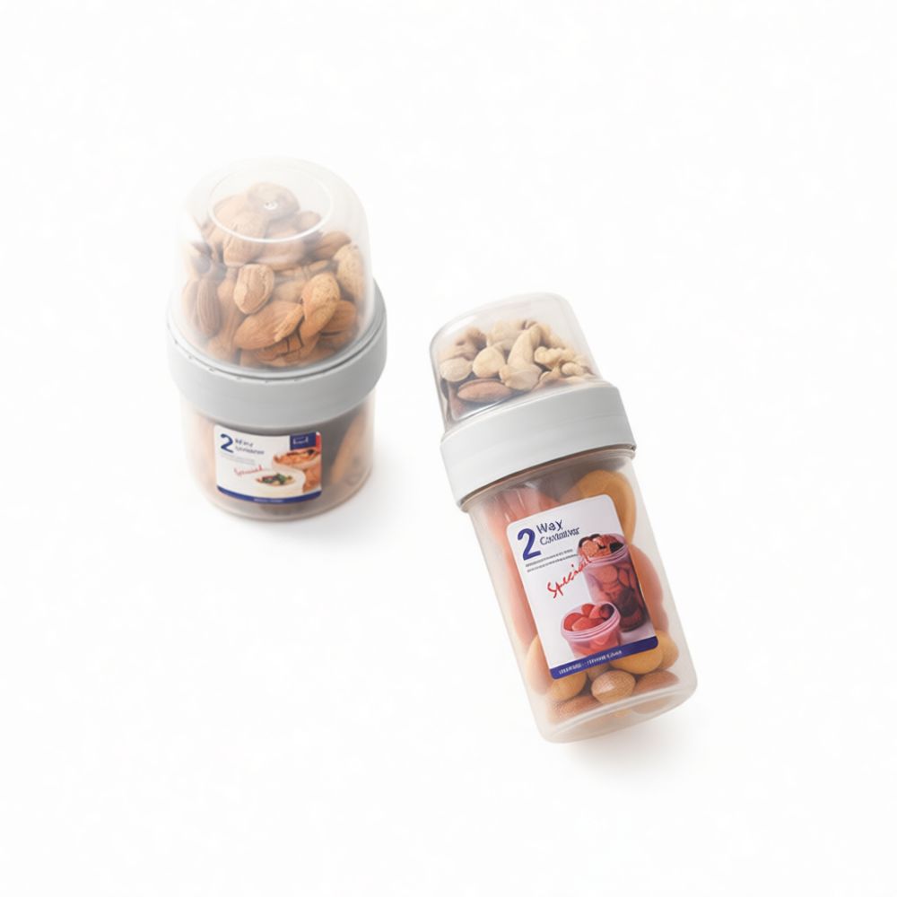Baby Food Jars With Lids - Portable Double Layer Food Preservation Box